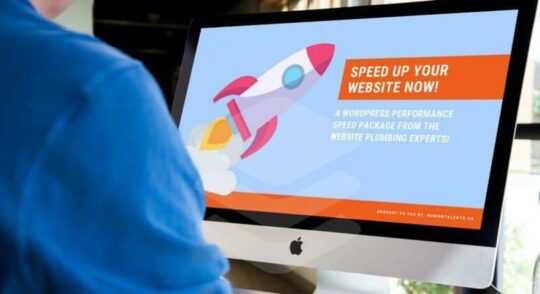 speed up website loading time