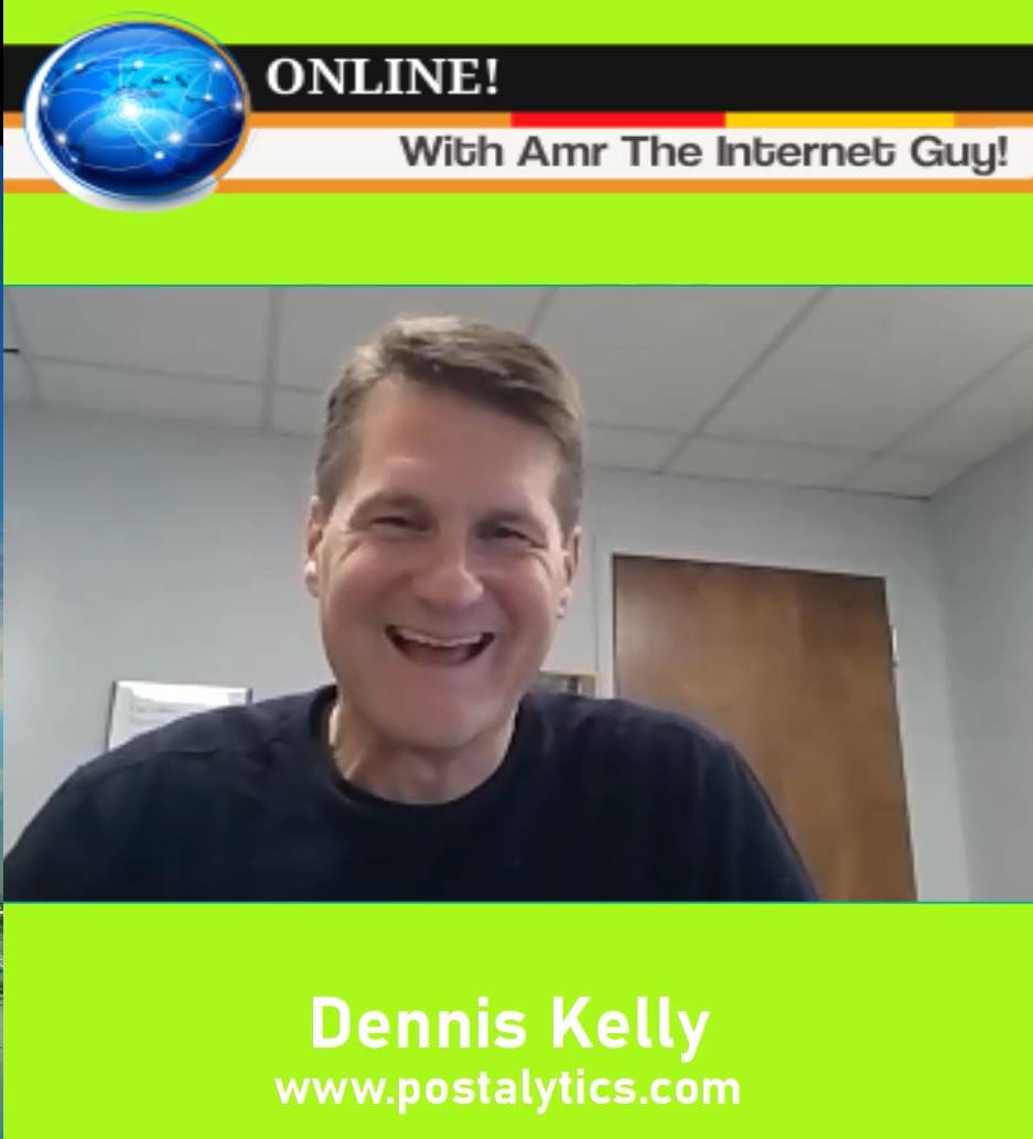 Dennis Kelly, Online with the Internet guy!
