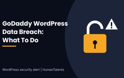 Large GoDaddy Data Breach Involves WordPress Customer Email Adresses