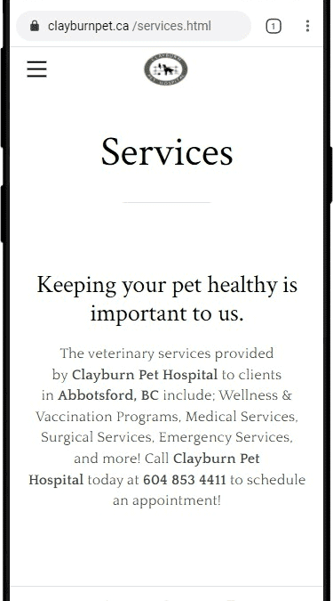 Clayburn Pet Hospital